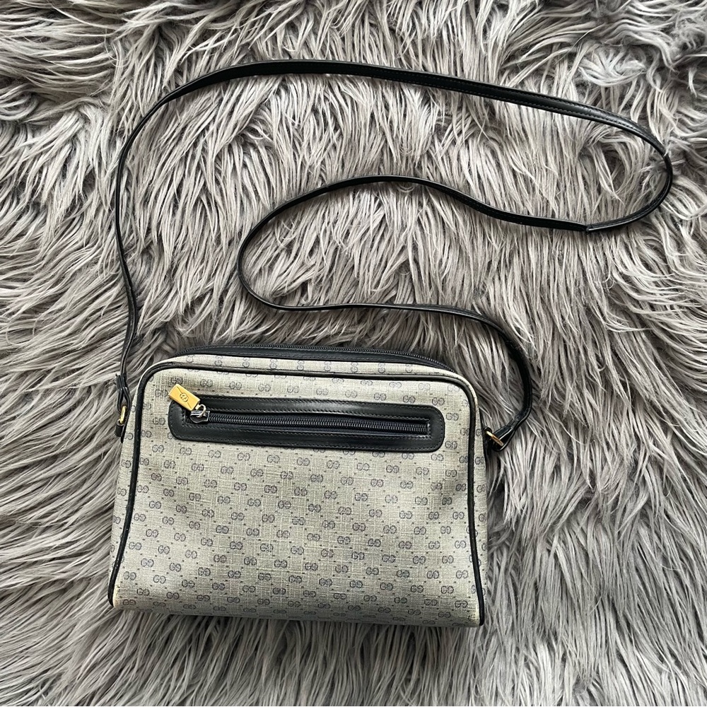 GUCCI vintage micro gg crossbody
